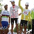 Andy Schleck on the podium of the Tour of Britain 2006